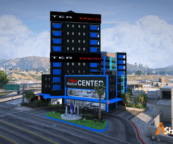 Hospital Pillbox Detroit | MLO | MAPS | GTA RP | FIVEM