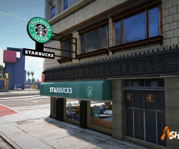Restaurant Starbucks Cofee Fivem | Mlo | Maps | GtaRP